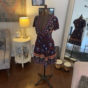 Zesica | Boho Wrap Dress.